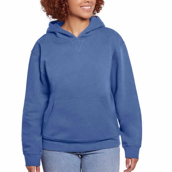 Kirkland Signature Tops - Kirkland Signature Ladies' Heavyweight Fleece Hoodie, Size L